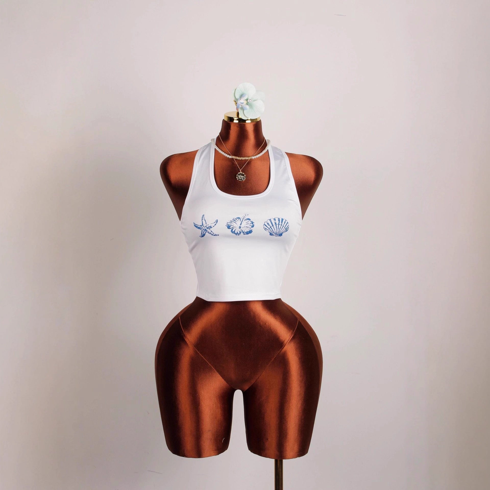 Sleeveless Tank Top Seashell For Women