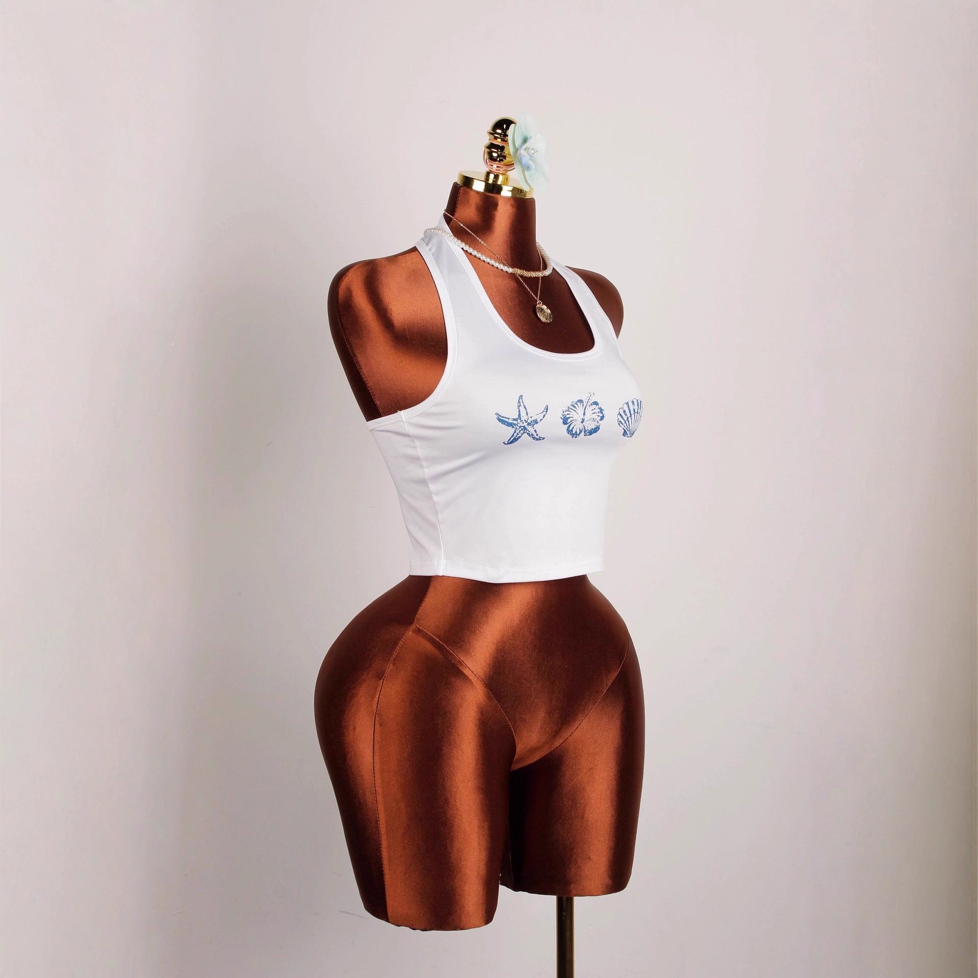Sleeveless Tank Top Seashell For Women