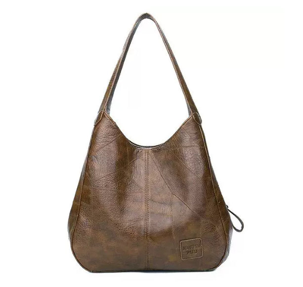 Vintage Large Capacity Shoulder Bags For Women Retro