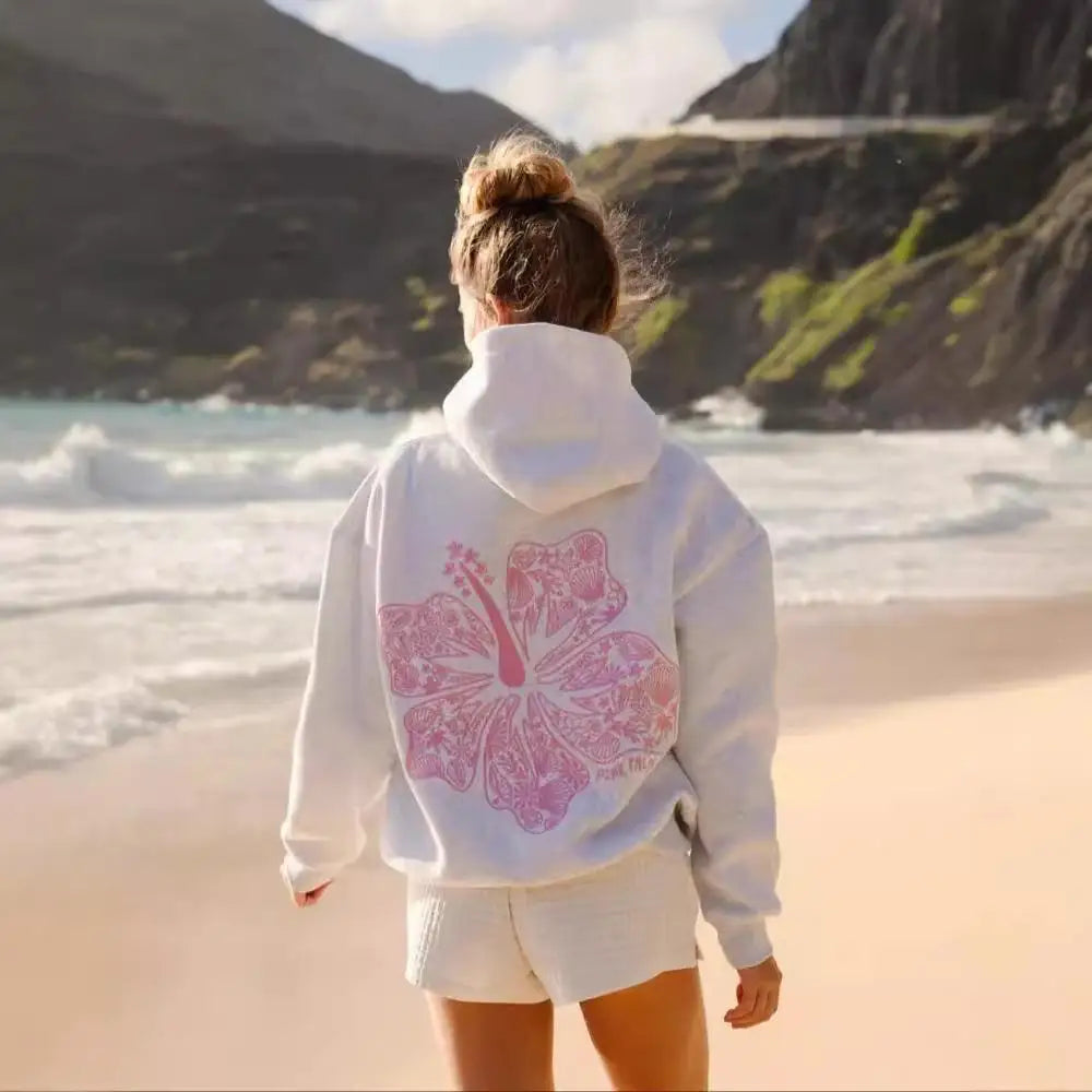 Embroidery Hoodie For Woman