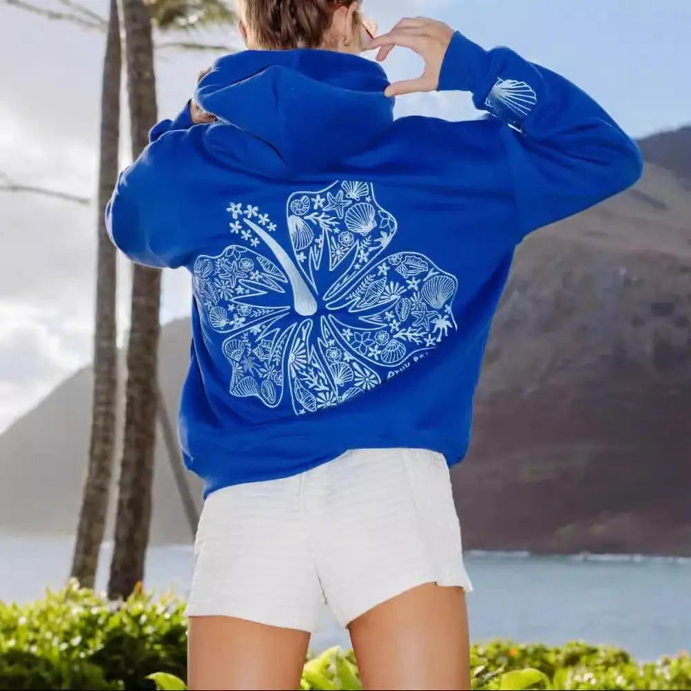 Embroidery Hoodie For Woman