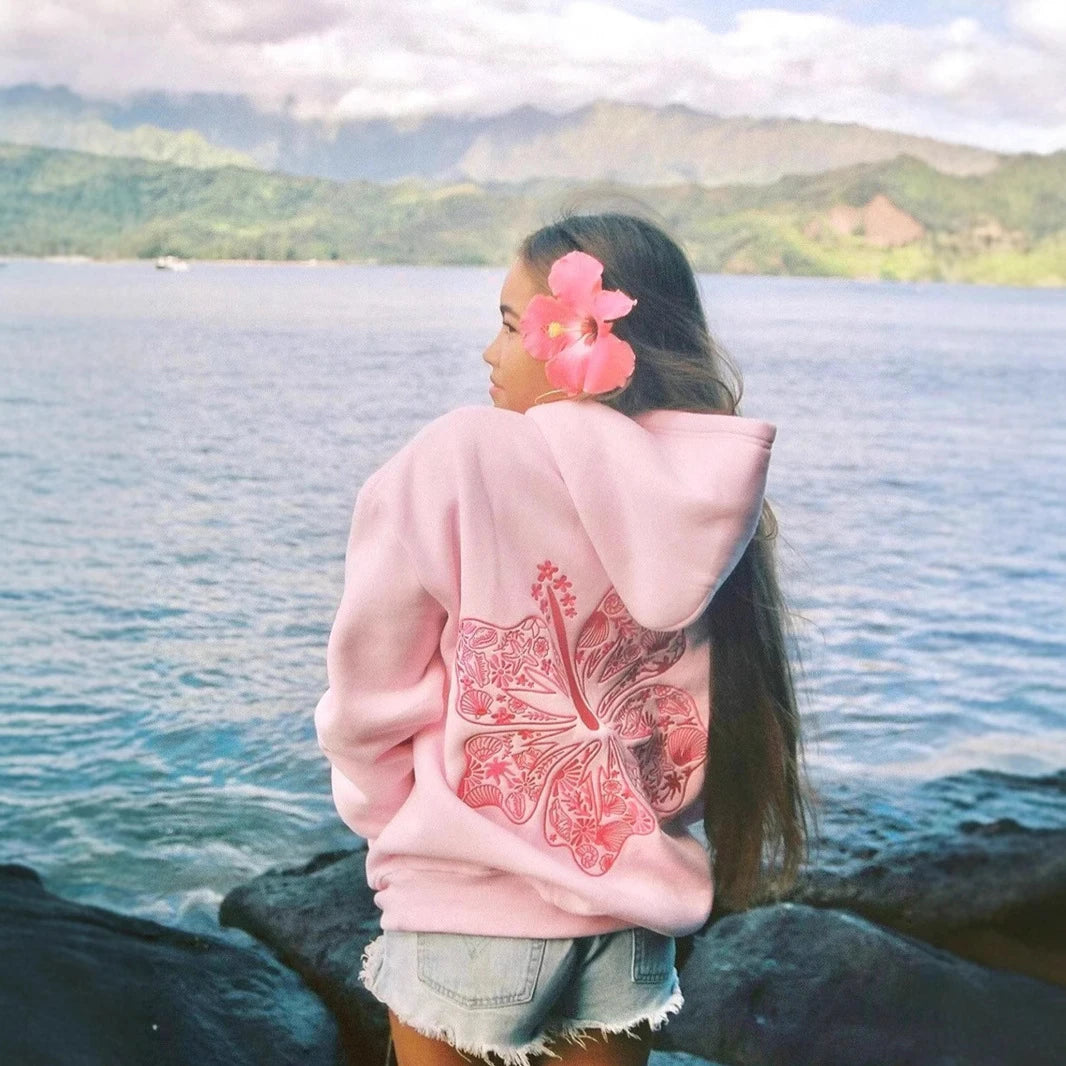 Embroidery Hoodie For Woman