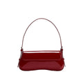 Fashionable Handbag Shoulder Bag Solid Color Adjustable Underarm Bag PU Leather Armpit Bag Ladies