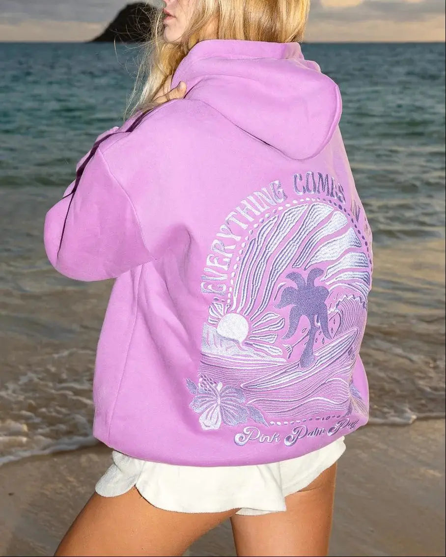 Embroidery Hoodie For Woman